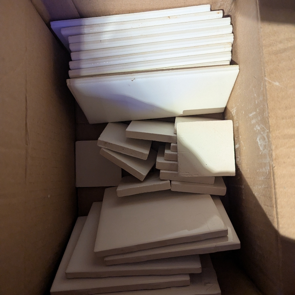 NYC Subway Tiles - Assorted White Ceramic Tiles